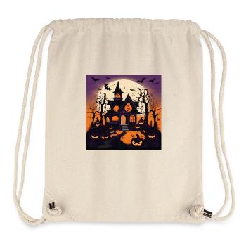 Maléfice, Maléfice ! La chemise parfaite pour chaque fête de sorcière - Sac à cordon recyclé Stanley/Stella - blanc naturel - Devant