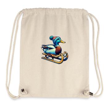 Cool Duck Winter - Sac à cordon recyclé Stanley/Stella - blanc naturel - Devant