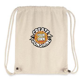 Create Your Own Sunshine – Strahlende Sonne - Stanley/Stella Recycled Gym Bag - natural - Front