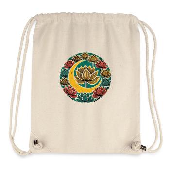 Lotus - Stanley/Stella Recycled Gym Bag - natural - Front