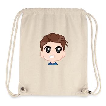 LOGO - Sac à cordon recyclé Stanley/Stella - blanc naturel - Devant