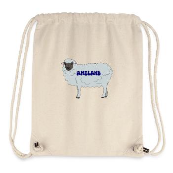 Mouton d’Ameland - Sac à cordon recyclé Stanley/Stella - blanc naturel - Devant