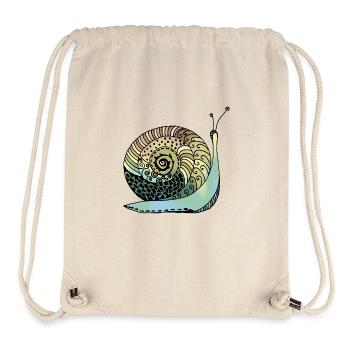 Snail - Stanley/Stella Recycled Gym Bag - natural - Front