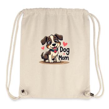 MAMAN CHIEN - Sac à cordon recyclé Stanley/Stella - blanc naturel - Devant