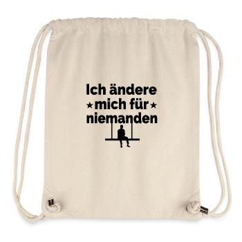 Party - Stanley/Stella recycelter Gym Bag - Naturweiß - Vorne