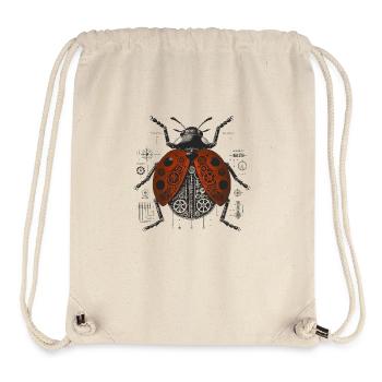 Marienkäfer - Stanley/Stella recycelter Gym Bag - Naturweiß - Vorne