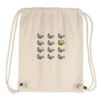 Banana Style - Stay Yellow - Stanley/Stella Recycled Gym Bag - natural - Front