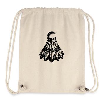 Hobby Federball Dynamik Symbol Tattoo Style - Stanley/Stella recycelter Gym Bag - Naturweiß - Vorne