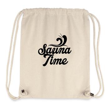 Sauna Wellness Spa - Stanley/Stella Recycled Gym Bag - natural - Front