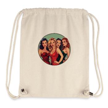 Elegant evening with the best friends - Stanley/Stella Recycled Gym Bag - natural - Front
