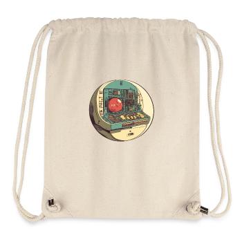Retro computers: The beginnings of technology! - Stanley/Stella Recycled Gym Bag - natural - Front