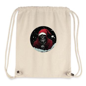 Grusel-Santa: Festlicher Schrecken! - Stanley/Stella recycelter Gym Bag - Naturweiß - Vorne