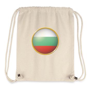 Bulgarien Emblem - Stanley/Stella recycelter Gym Bag - Naturweiß - Vorne
