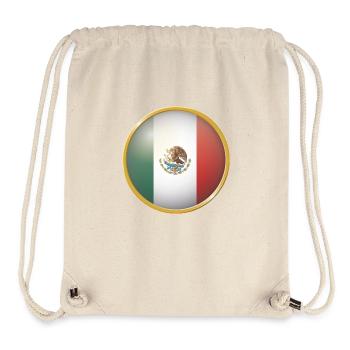 Mexiko Emblem - Stanley/Stella recycelter Gym Bag - Naturweiß - Vorne