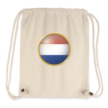 Niederlande Emblem - Stanley/Stella recycelter Gym Bag - Naturweiß - Vorne