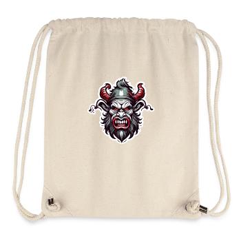 Krampus / Tradition / Culture / Winter Spirit - Stanley/Stella Recycled Gym Bag - natural - Front