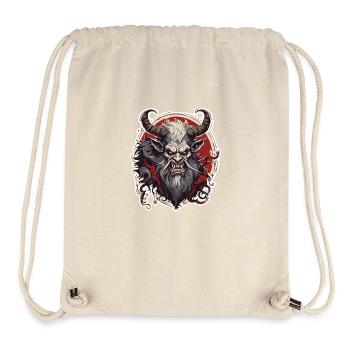 Krampus / Tradition / Culture / Winter Spirit - Stanley/Stella Recycled Gym Bag - natural - Front