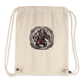 Krampus / Tradition / Culture / Winter Spirit - Stanley/Stella Recycled Gym Bag - natural - Front