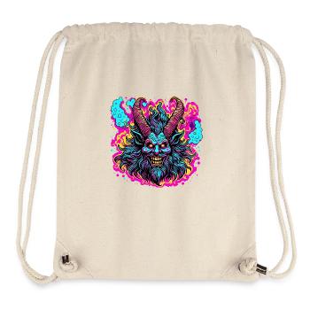 Krampus / Tradition / Culture / d’hiver - Sac à cordon recyclé Stanley/Stella - blanc naturel - Devant
