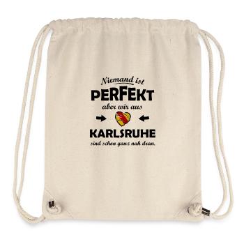 Die Badner aus Karlsruhe - Stanley/Stella recycelter Gym Bag - Naturweiß - Vorne