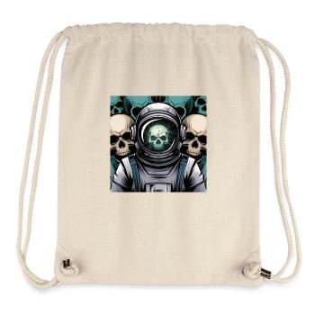 Psychedelischer Raum - Stanley/Stella recycelter Gym Bag - Naturweiß - Vorne
