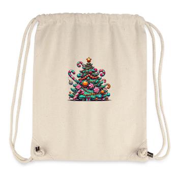 Fir tree - Stanley/Stella Recycled Gym Bag - natural - Front