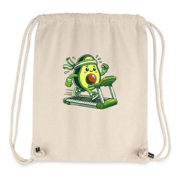 Eine sportliche Avocado - Stanley/Stella recycelter Gym Bag - Naturweiß - Vorne