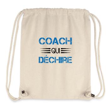 Coach Wer - Stanley/Stella recycelter Gym Bag - Naturweiß - Vorne