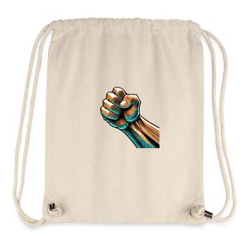 fist - Stanley/Stella Recycled Gym Bag - natural - Front
