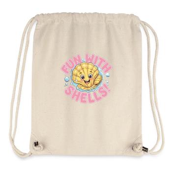 AMUSER AVEC - Sac à cordon recyclé Stanley/Stella - blanc naturel - Devant