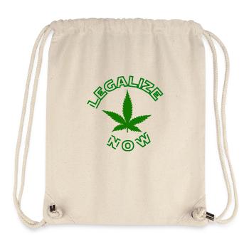Legalize Now - Stanley/Stella recycelter Gym Bag - Naturweiß - Vorne