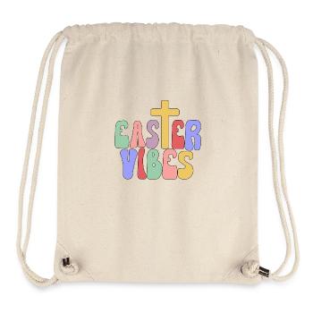 Easter Vibes Cross - Stanley/Stella Recycled Gym Bag - natural - Front