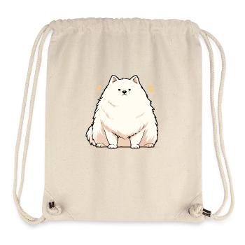 Hund mach sitz und ist hungrig - Stanley/Stella recycelter Gym Bag - Naturweiß - Vorne