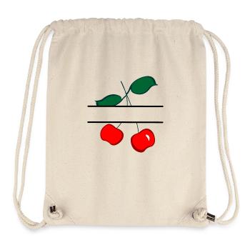Cherry banner - Stanley/Stella Recycled Gym Bag - natural - Front