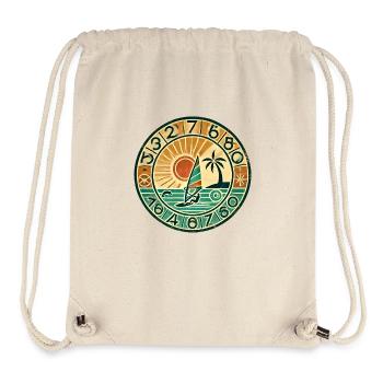 The Vintage Flair Collection - Stanley/Stella recycelter Gym Bag - Naturweiß - Vorne