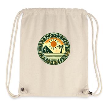 The Vintage Flair Collection - Stanley/Stella recycelter Gym Bag - Naturweiß - Vorne
