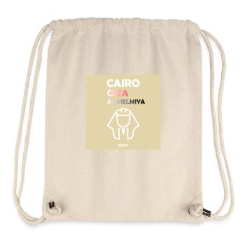 Cairo Egypt - Stanley/Stella Recycled Gym Bag - natural - Front