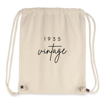 Jahrgang 1935 Geburtstag - Stanley/Stella recycelter Gym Bag - Naturweiß - Vorne