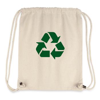 Recycling - Stanley/Stella recycelter Gym Bag - Naturweiß - Vorne
