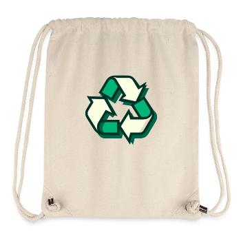 Recycling - Stanley/Stella recycelter Gym Bag - Naturweiß - Vorne