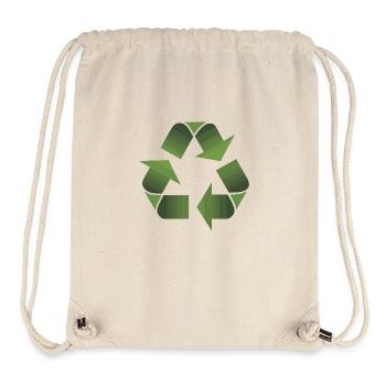 Recycling - Stanley/Stella recycelter Gym Bag - Naturweiß - Vorne