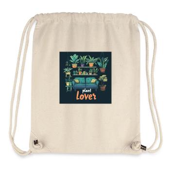 Plant lover living room - Stanley/Stella Recycled Gym Bag - natural - Front