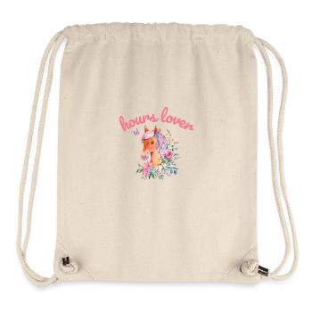 Pferdefreunde - Reiten - Reiter - Stanley/Stella recycelter Gym Bag - Naturweiß - Vorne