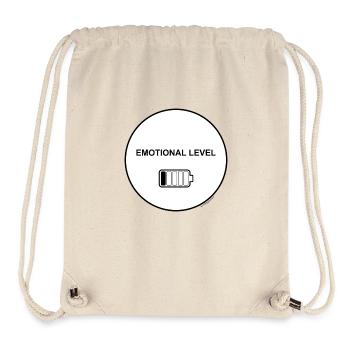 emotional level - Stanley/Stella recycelter Gym Bag - Naturweiß - Vorne