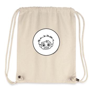 little phiri schmollt - Stanley/Stella recycelter Gym Bag - Naturweiß - Vorne