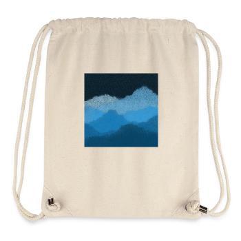 Mountains in the clouds - Stanley/Stella Recycled Gym Bag - natural - Front