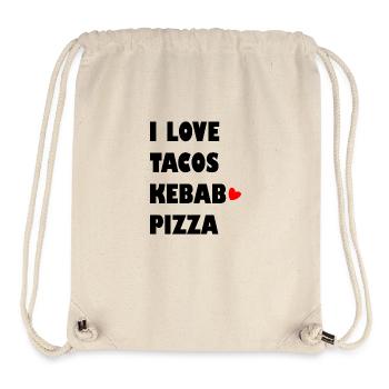 I like the kebab sandwich - Stanley/Stella Recycled Gym Bag - natural - Front