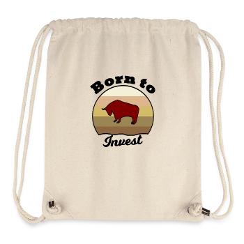 The stock market millionaire - Stanley/Stella Recycled Gym Bag - natural - Front
