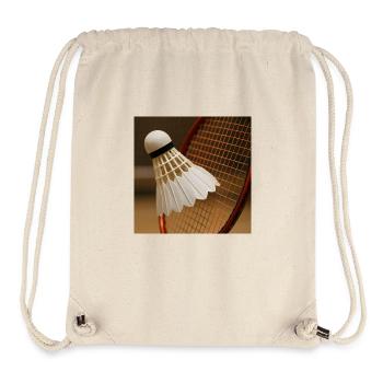 Badminton - Ball and racket - Stanley/Stella Recycled Gym Bag - natural - Front