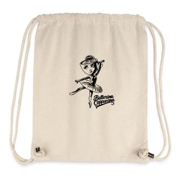 Ballerine Cappuccina - Sac à cordon recyclé Stanley/Stella - blanc naturel - Devant